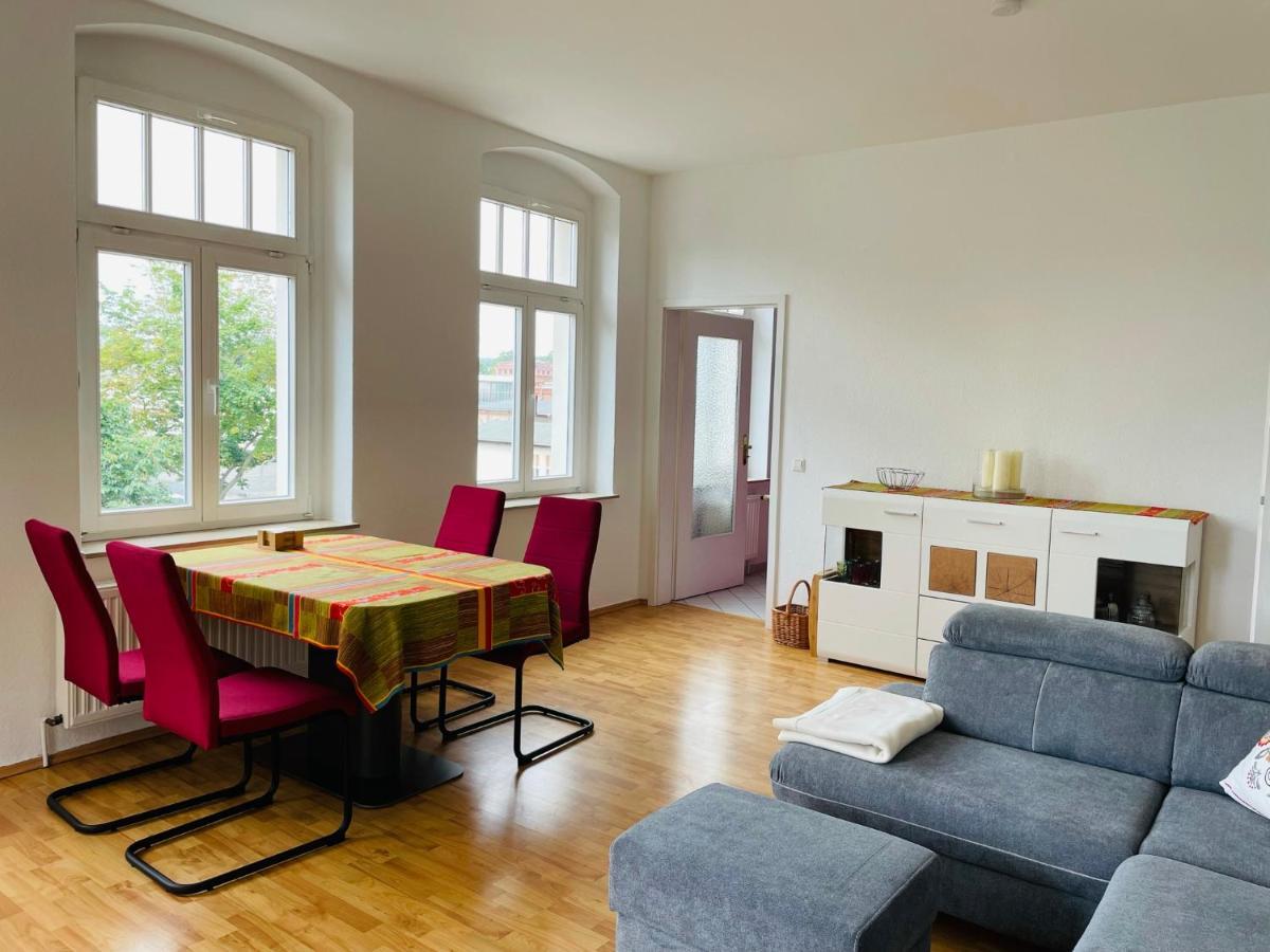 "Glueck Auf" Lichtdurchflutete Schicke Ferienwohnung In Zwickau Exteriér fotografie