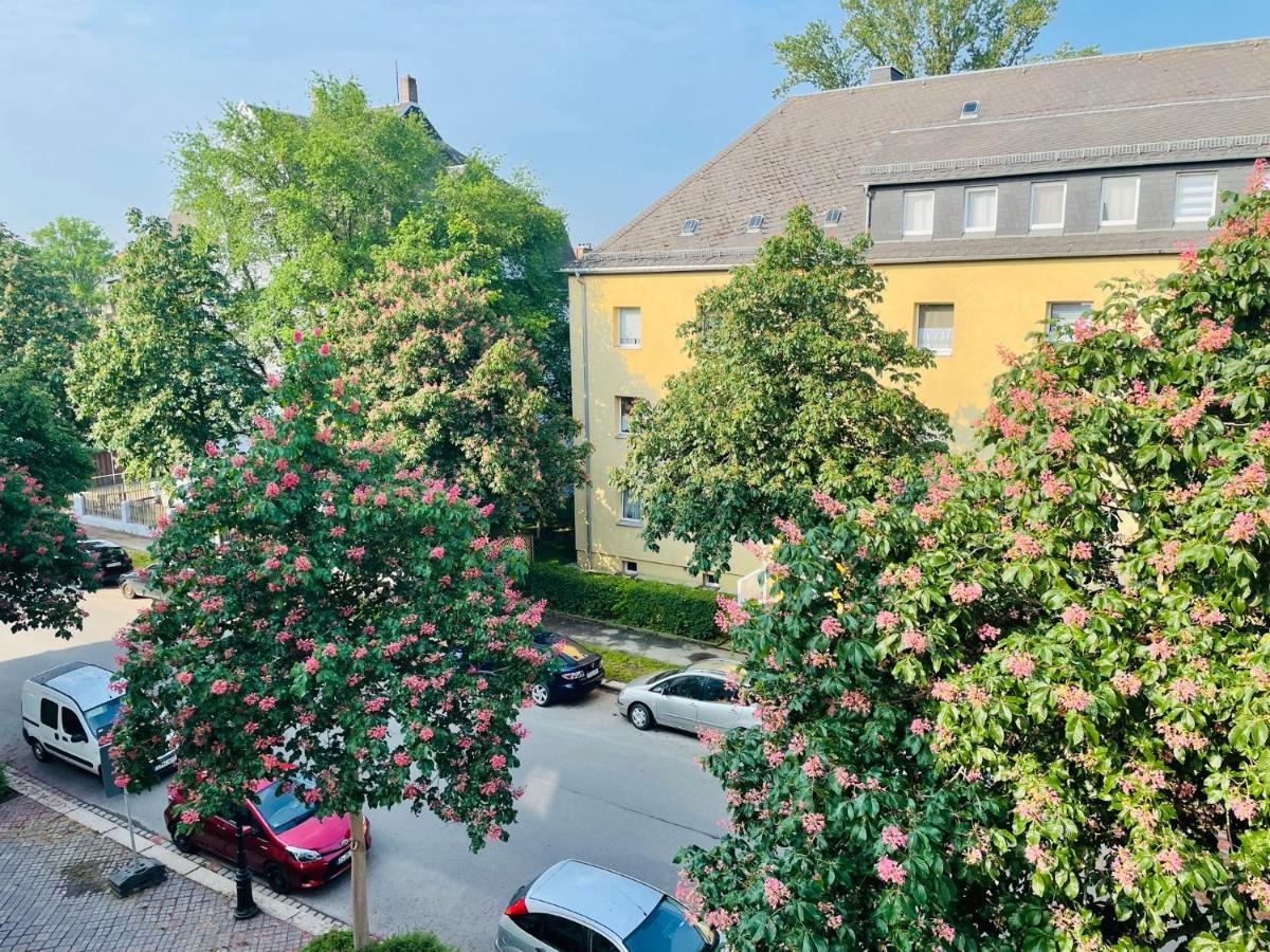 "Glueck Auf" Lichtdurchflutete Schicke Ferienwohnung In Zwickau Exteriér fotografie