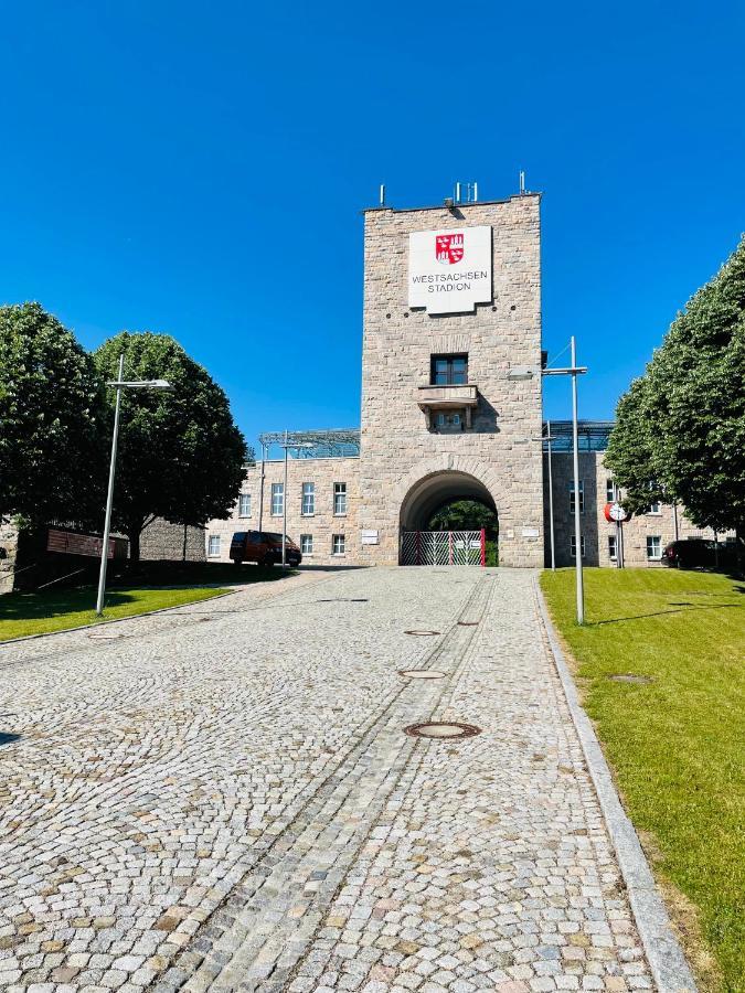 "Glueck Auf" Lichtdurchflutete Schicke Ferienwohnung In Zwickau Exteriér fotografie